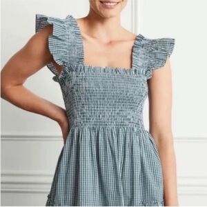 Hill House Green Gingham Nap Dress